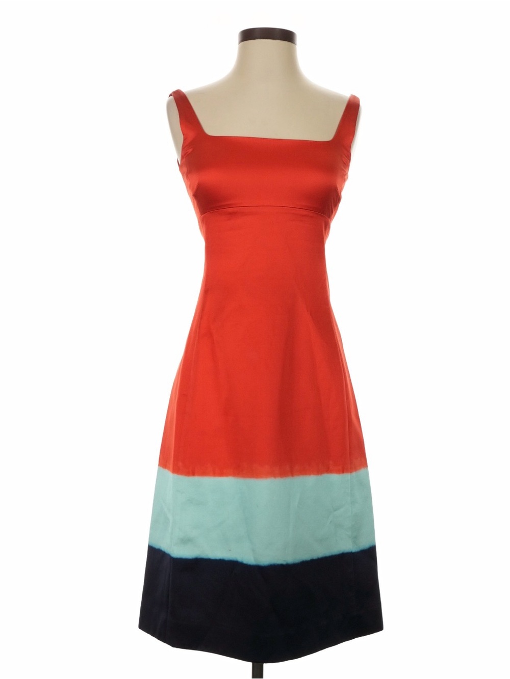 kate spade  x Madison Avenue collection Red, Mint & navy Colorblock Dress